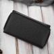 Дамски голям черен портфейл от естествена кожа с вместимост Paolo Peruzzi T-138-BL