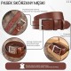 Curea din piele premium pentru bărbați cu cataramă clasică elegantă coniac 100 cm Paolo Peruzzi PG-08-CG-100