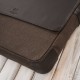 Torba męska na ramię na laptopa ze skóry naturalnej i canvasu brązowa Paolo Peruzzi AY-02-BR