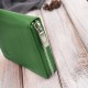 Set cadou pentru ea Portofel verde pentru femei T-139 și portcard din piele T-151 Paolo Peruzzi ZUP-143-GR