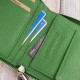Set cadou pentru ea Portofel verde pentru femei T-139 și portcard din piele T-151 Paolo Peruzzi ZUP-143-GR