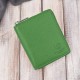 Set cadou pentru ea Portofel verde pentru femei T-139 și portcard din piele T-151 Paolo Peruzzi ZUP-143-GR