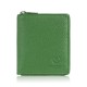 Set cadou pentru ea Portofel verde pentru femei T-139 și portcard din piele T-151 Paolo Peruzzi ZUP-143-GR