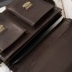 Men's document briefcase leather travel briefcase Paolo Peruzzi AY-03-BR