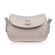 Women's beige synthetic leather shoulder bag SP-21-BG