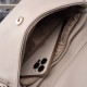 Women's beige synthetic leather shoulder bag SP-21-BG