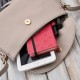 Women's beige synthetic leather shoulder bag SP-21-BG