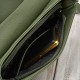 Women's green synthetic leather shoulder bag SP-21-GRE