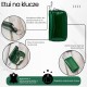 Cutie de chei din piele lăcuită verde croco SP-22-CGRN