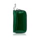 Cutie de chei din piele lăcuită verde croco SP-22-CGRN