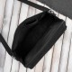 Men's natural leather briefcase black for documents briefcase on frame with key Paolo Peruzzi T-146-BL
