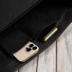 Men's natural leather briefcase black for documents briefcase on frame with key Paolo Peruzzi T-146-BL