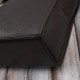 Men's natural leather brown briefcase for documents briefcase on frame with key Paolo Peruzzi T-146-BR