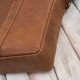 Pánská koňaková kožená brašna na dokumenty pro notebook Paolo Peruzzi IM-05-CG