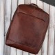 Pánský vintage kožený batoh na notebook urban brown Paolo Peruzzi IM-07-CG