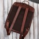 Pánský vintage kožený batoh na notebook urban brown Paolo Peruzzi IM-07-CG