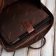 Plecak męski skórzany vintage na laptopa miejski brązowy Paolo Peruzzi IM-07-CG