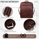 Men's vintage leather laptop backpack urban brown Paolo Peruzzi IM-07-CG
