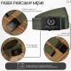 Pasek męski 105 cm pasek męski parciany ciemnozielony Paolo Peruzzi PW-29-105 