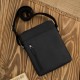 Pánská kožená taška přes rameno černá vintage postbag Paolo Peruzzi T-119-HBL