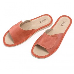 Women's slippers R.36 velcro all-season slip-on slippers koturn KD-01-RD-36