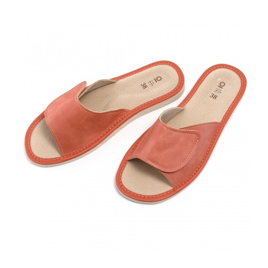 Women's slippers R.36 velcro all-season slip-on slippers koturn KD-01-RD-36