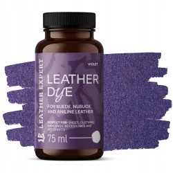 Paint for suede, nubuck, aniline color purple 75ml Leather Expert Leather Dye LE-21-D75VT
