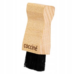 Wooden shoe marker brush flat ergonomic Coccine