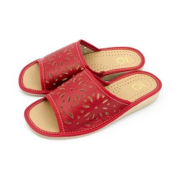 Women's slippers R.36 comfortable non-slip breathable slip-on KD-02-RD-36
