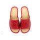 Women's slippers R.36 comfortable non-slip breathable slip-on KD-02-RD-36