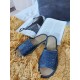 Women's slippers flip-flops R.36 openwork comfortable lightweight profiled KD-02-DB-36