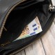 Dámská kožená kabelka přes rameno černá kompaktní postbag Paolo Peruzzi IM-04-BL