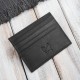 Калъф за кредитни карти от кожа практичен RFID калъф черен с изрез Paolo Peruzzi AY-16-BL