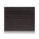 Carnet de credit din piele cu RFID clasic maro cu decupaj Paolo Peruzzi AY-16-BR