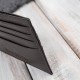 Leather credit card case with RFID classic brown with cutout Paolo Peruzzi AY-16-BR