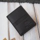 Men's small thin wallet with compartments leather practical and stylish RFID Paolo Peruzzi T-149-BR
