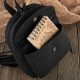 Plecak damski miejski czarny vintage pojemny T-101-BL