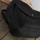 Plecak damski miejski czarny vintage pojemny T-101-BL
