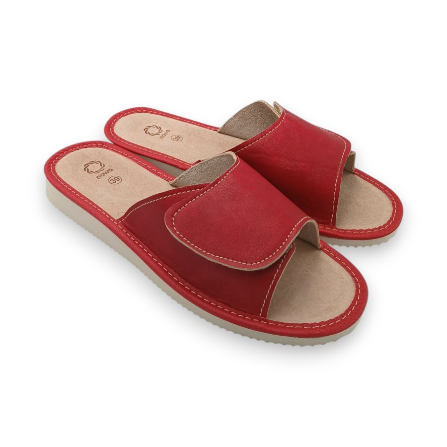 Papuci pentru femei R.36 Velcro pe tot parcursul anului alunecare pe papuci KD-01-RD-36