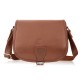 Women's cognac leather listono leather handbag Paolo Peruzzi T-39-KCG