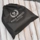 Men's leather shoulder sachet black small functional Paolo Peruzzi IM-02-BL