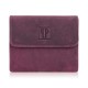 Women's small leather wallet with RFID protection pink Paolo Peruzzi T-11-CHR