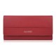 Portfel damski skórzany czerwony duży w orientacji pozioma z RFID Paolo Peruzzi AL-01-RD