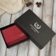 Дамски кожен портфейл в червено с хоризонтална ориентация и RFID Paolo Peruzzi AL-01-RD