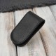 Magnetic leather bill clip elegant black Paolo Peruzzi KV-07-BL