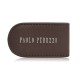 Leather magnetic bill clip elegant brown Paolo Peruzzi KV-07-BR