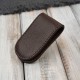 Leather magnetic bill clip elegant brown Paolo Peruzzi KV-07-BR