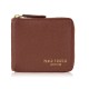 Portofel din piele pentru femei mic maro în orientare orizontală cu RFID Paolo Peruzzi KV-04-BR
