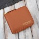 Portofel mic pentru femei din piele coniac în orientare orizontală cu RFID Paolo Peruzzi KV-04-CG