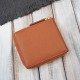 Portofel mic pentru femei din piele coniac în orientare orizontală cu RFID Paolo Peruzzi KV-04-CG